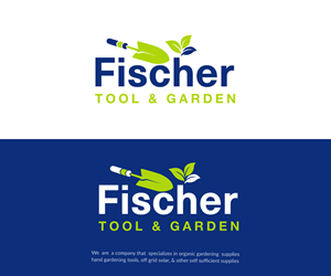 Logo Design by edwinnegz1 for Fischer Tool and Garden | Design: #31970010