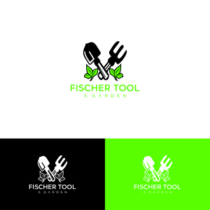 Logo Design by anak mama for Fischer Tool and Garden | Design: #31971934