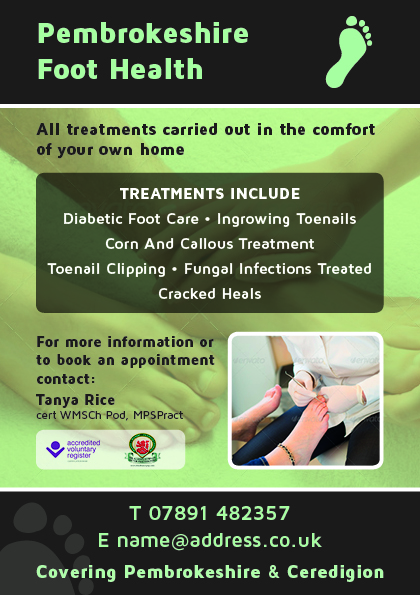 Flyer Design by Nic for Feet First | Design #3144510