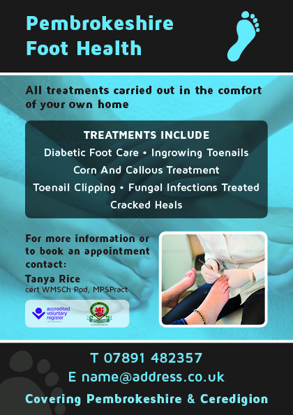 Flyer Design by Nic for Feet First | Design #3159328