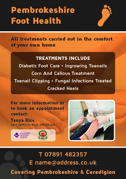 Flyer Design by Nic for Feet First | Design #3159332