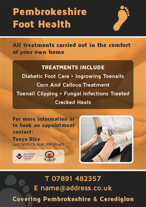Flyer Design by Nic for Feet First | Design: #3159332