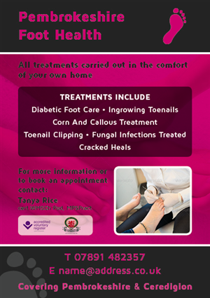 Flyer Design by Nic for Feet First | Design: #3159338