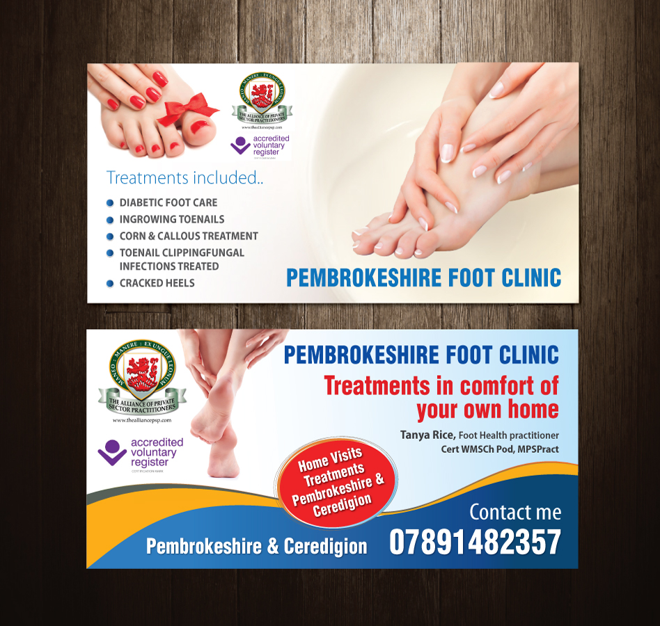 Flyer Design by meet007 for Feet First | Design #3183430