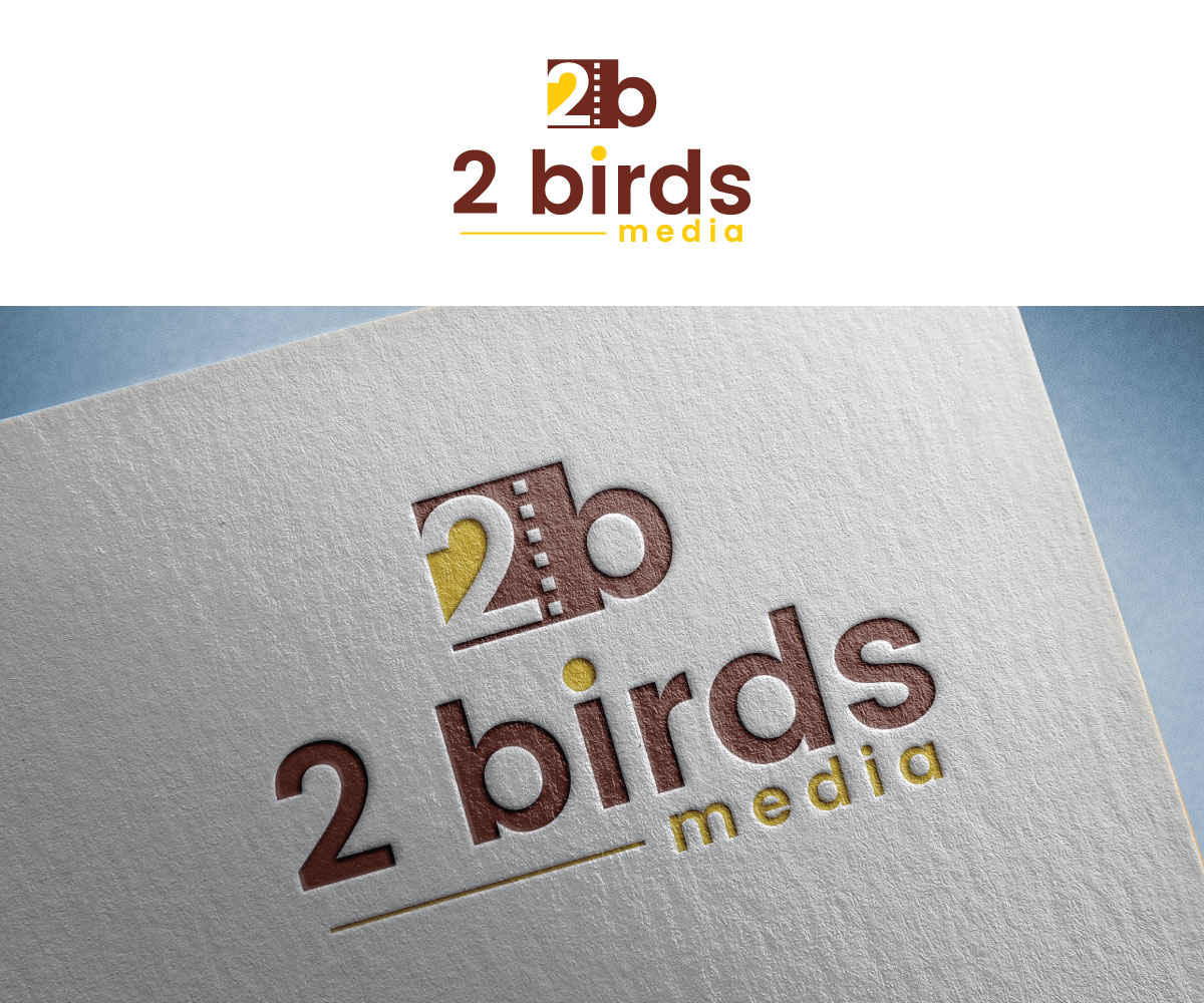 Logo Design by Luckey yaari for 2 Birds Media | Design #31971104