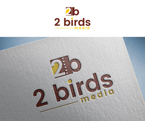 Logo Design by Luckey yaari for 2 Birds Media | Design: #31971104