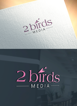 Logo Design by RaKu 2 for 2 Birds Media | Design: #31980035