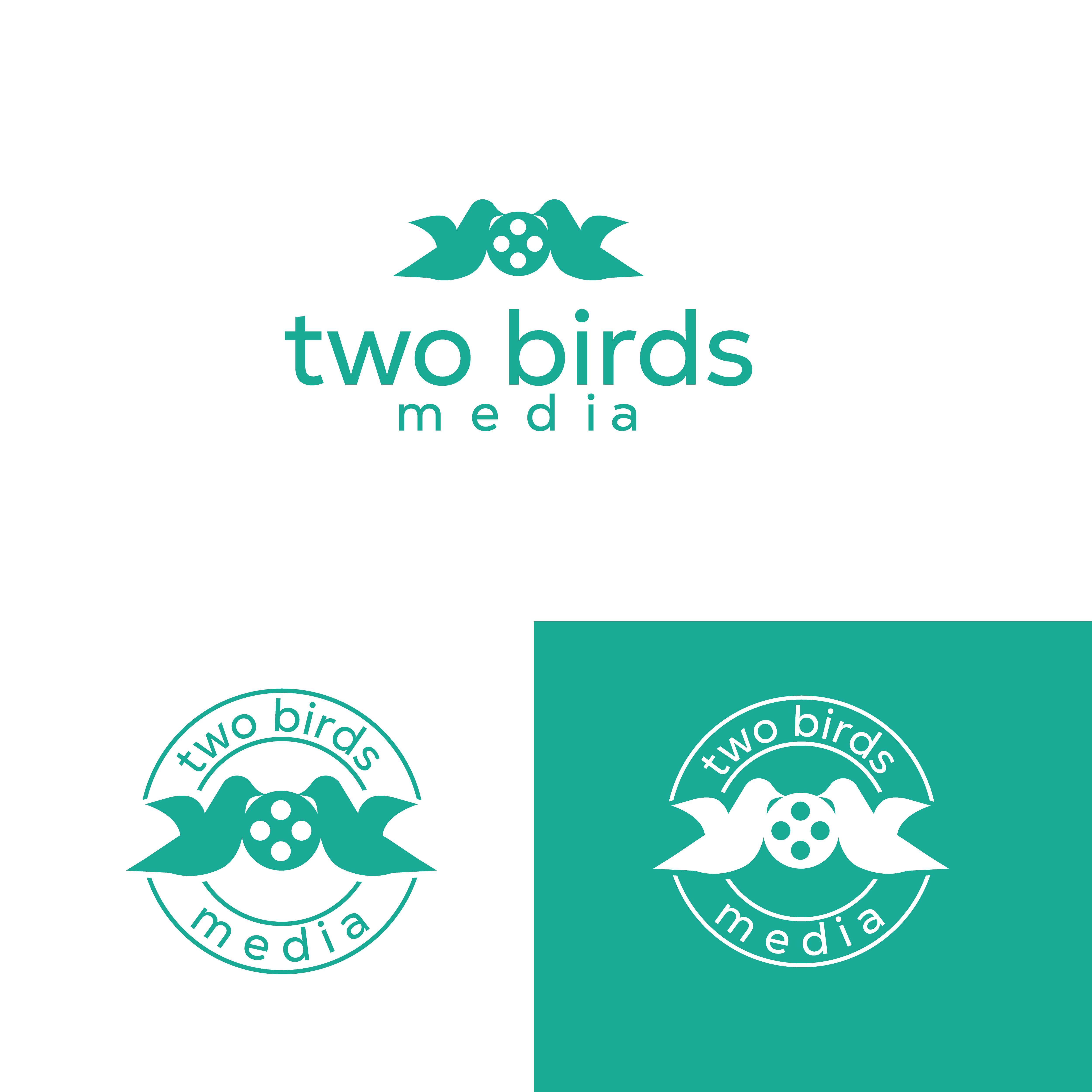 Logo Design by M Art & Design for 2 Birds Media | Design #31972474