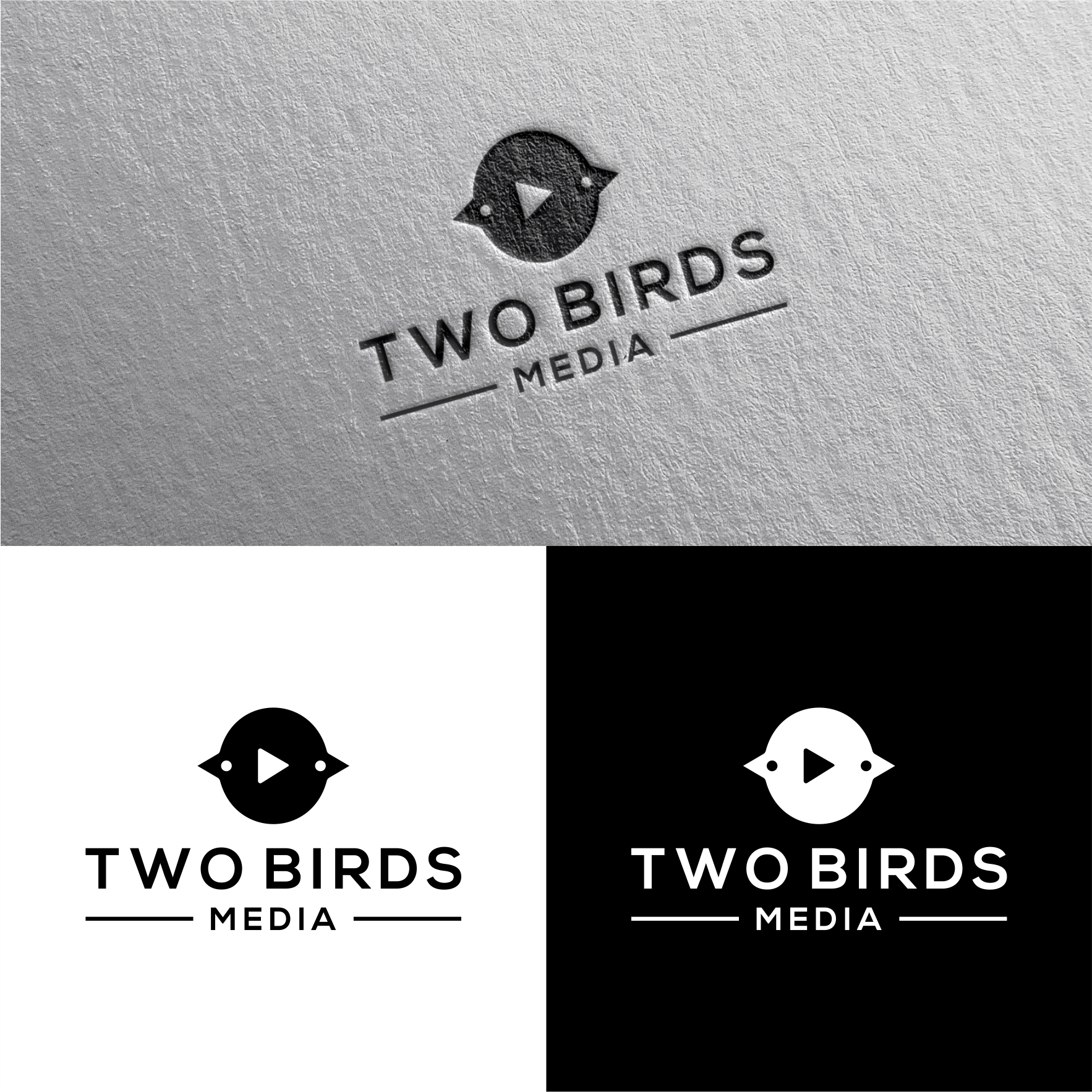 Logo Design by dodobakauu for 2 Birds Media | Design #31974938