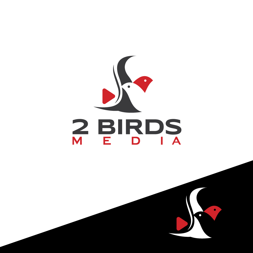 Logo Design by YourLogoMaster for 2 Birds Media | Design #31975273