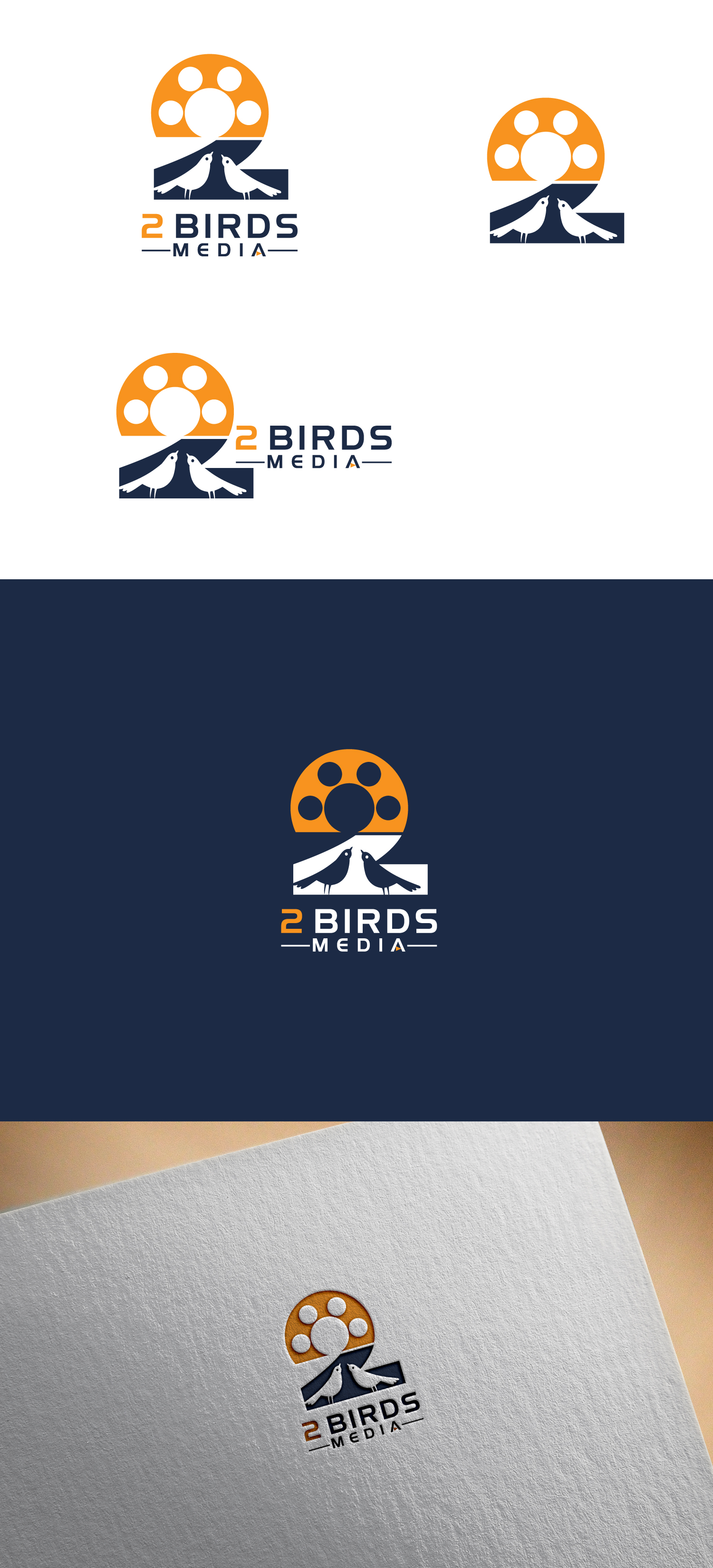 Diseño de Logo por 100%design para 2 Birds Media | Diseño #31973510