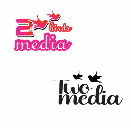 Diseño de Logo por Blueberry para 2 Birds Media | Diseño #31985534