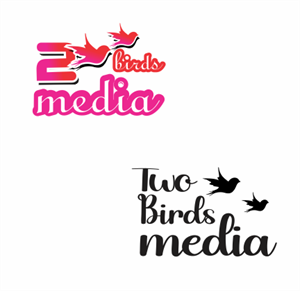 Logo Design by Blueberry for 2 Birds Media | Design: #31985563