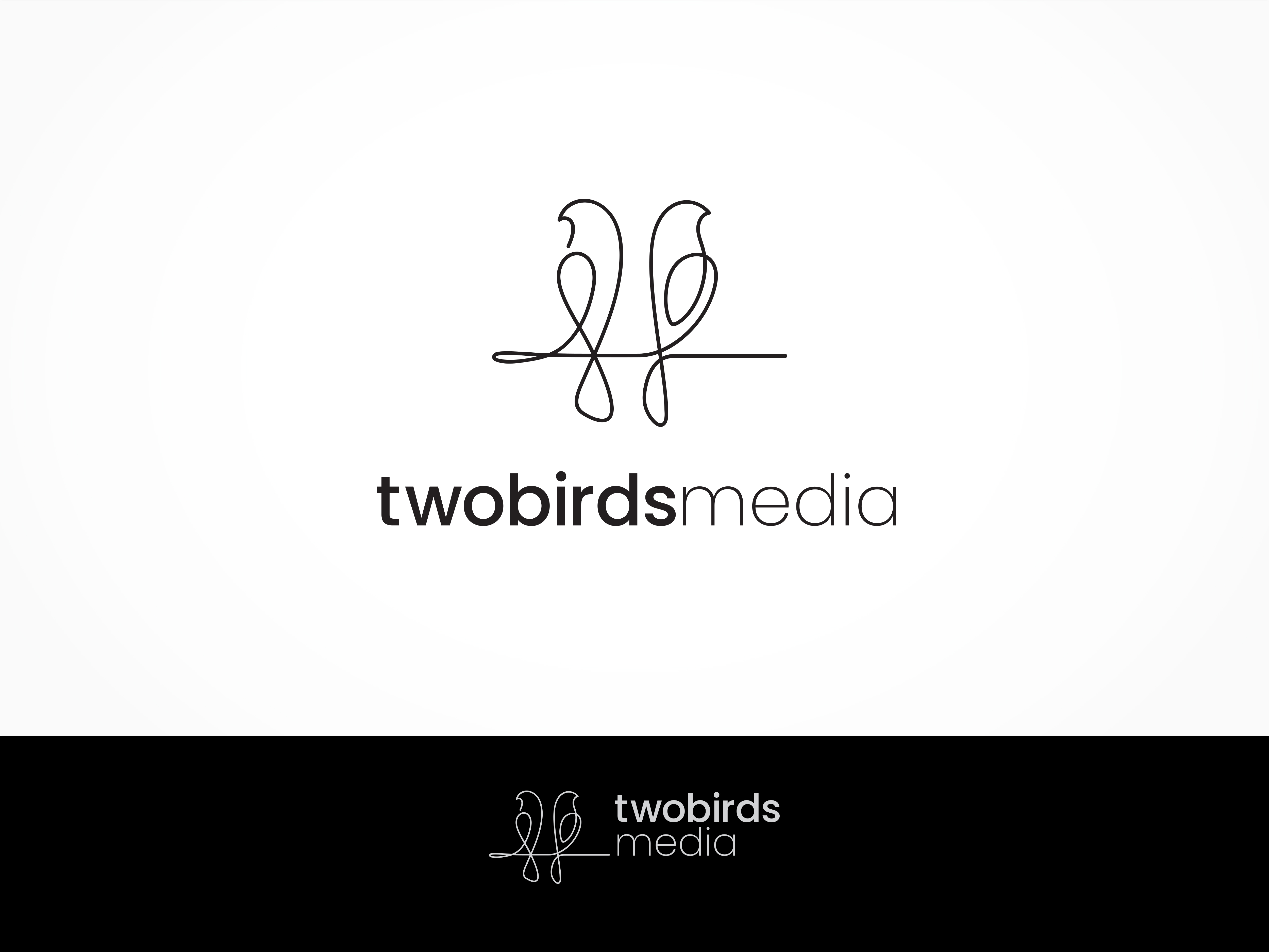 Logo Design by ArtTank for 2 Birds Media | Design #31972205