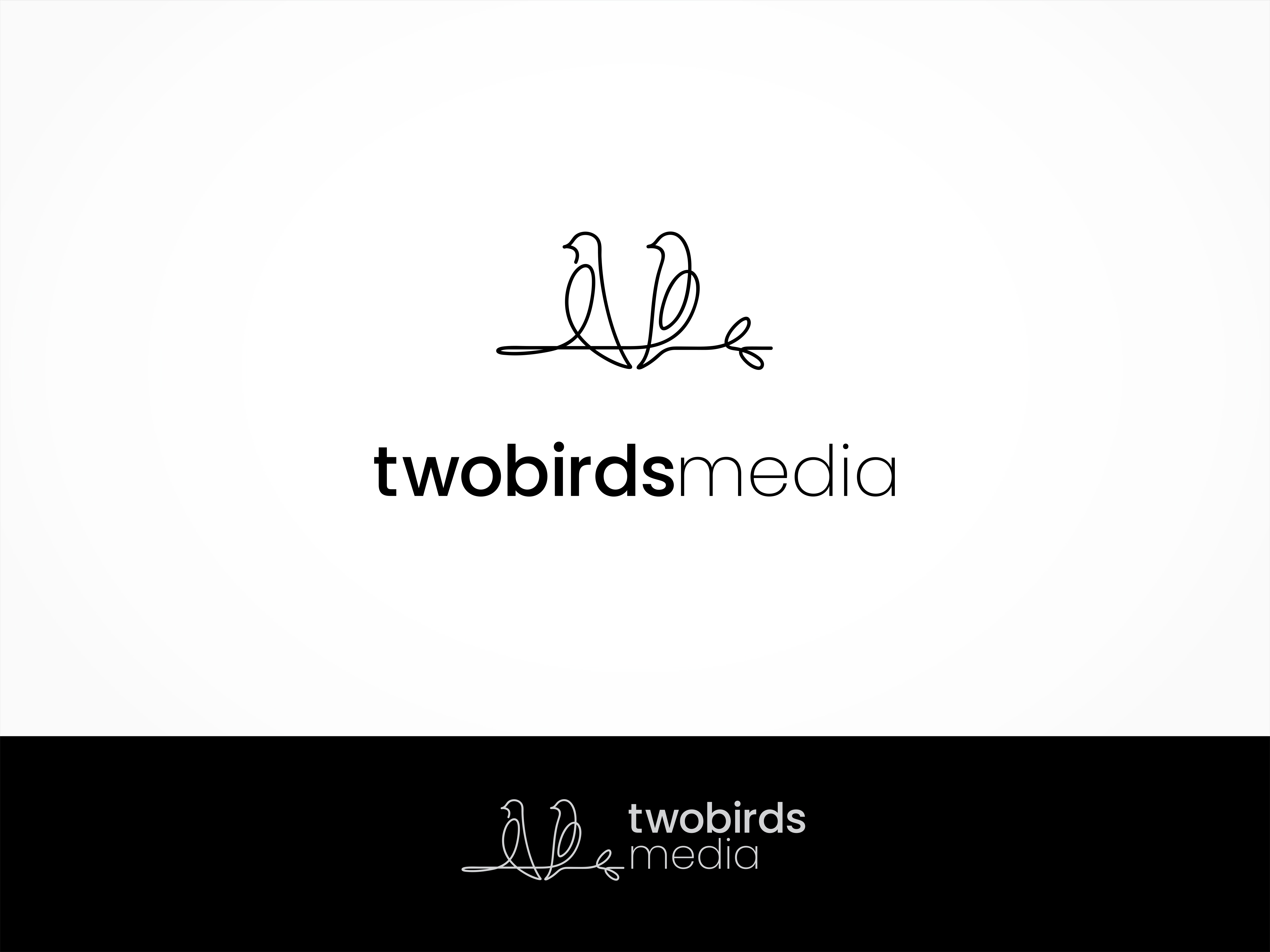 Logo Design by ArtTank for 2 Birds Media | Design #31977411