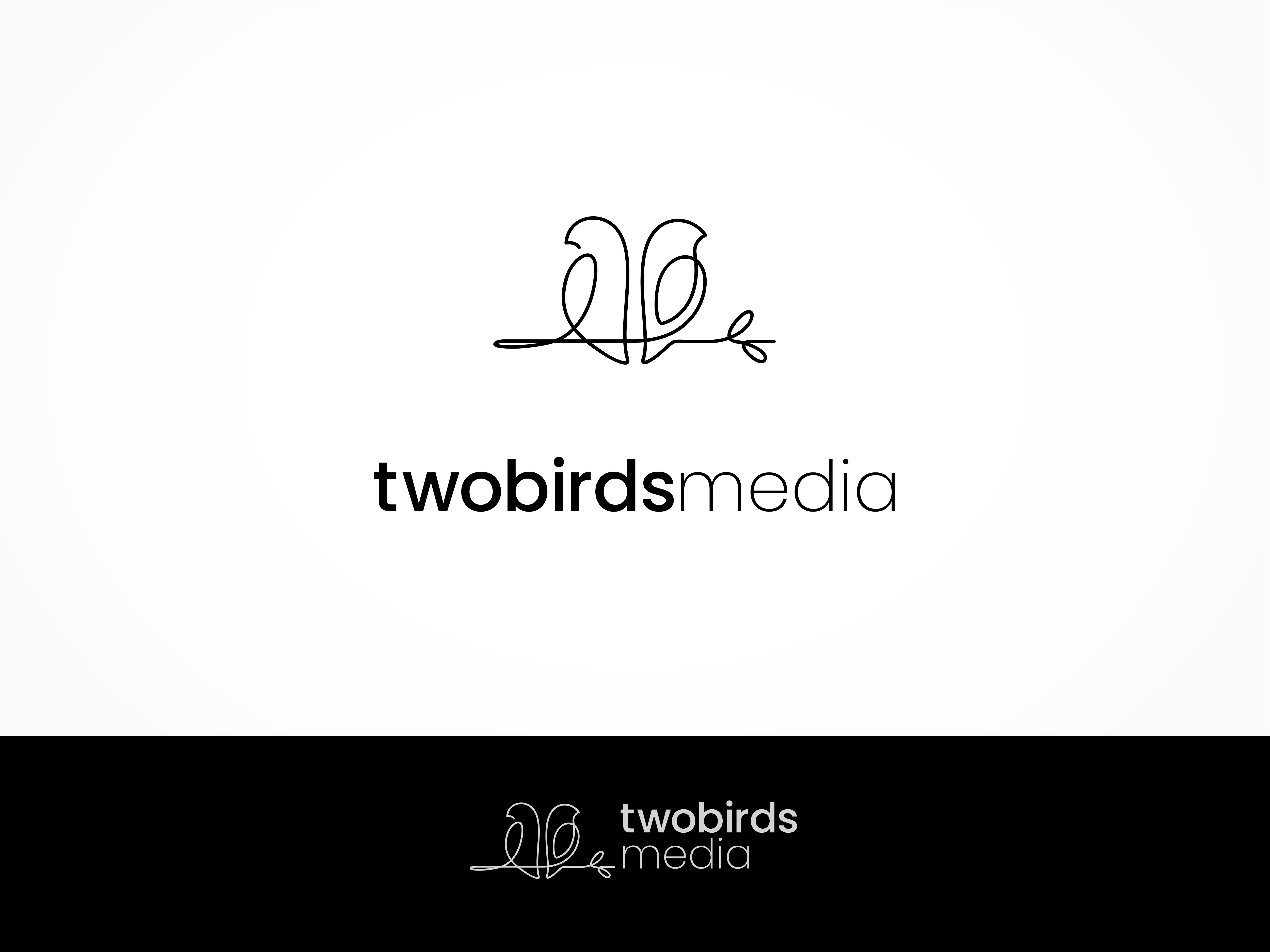 Logo Design by ArtTank for 2 Birds Media | Design #31977414