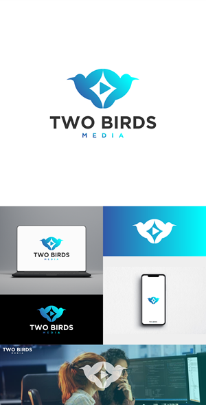 Logo Design by M.Syaiful Huda for 2 Birds Media | Design: #31971361