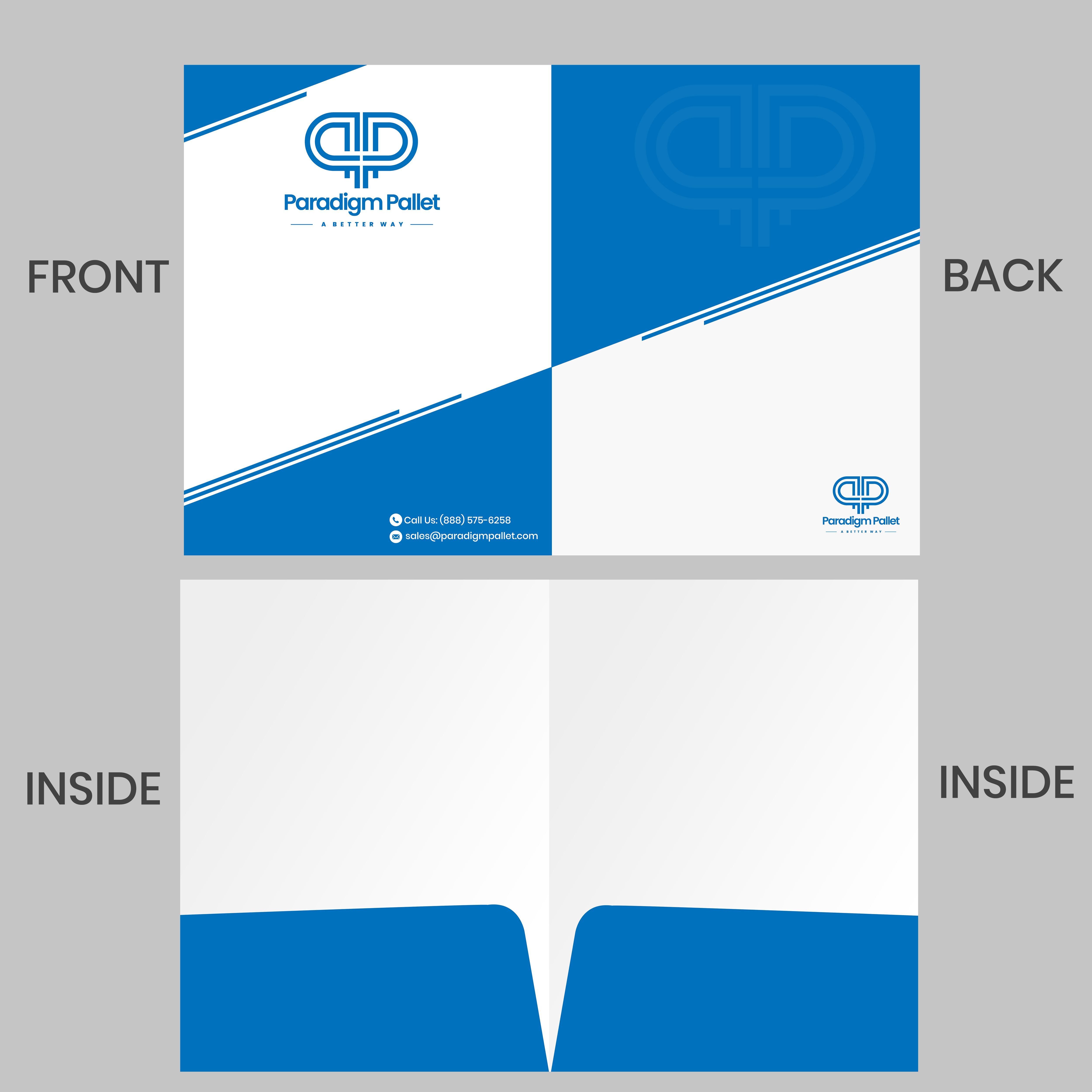Stationery Design by Blue Sparrow for Paradigm Pallet | Design #31974178
