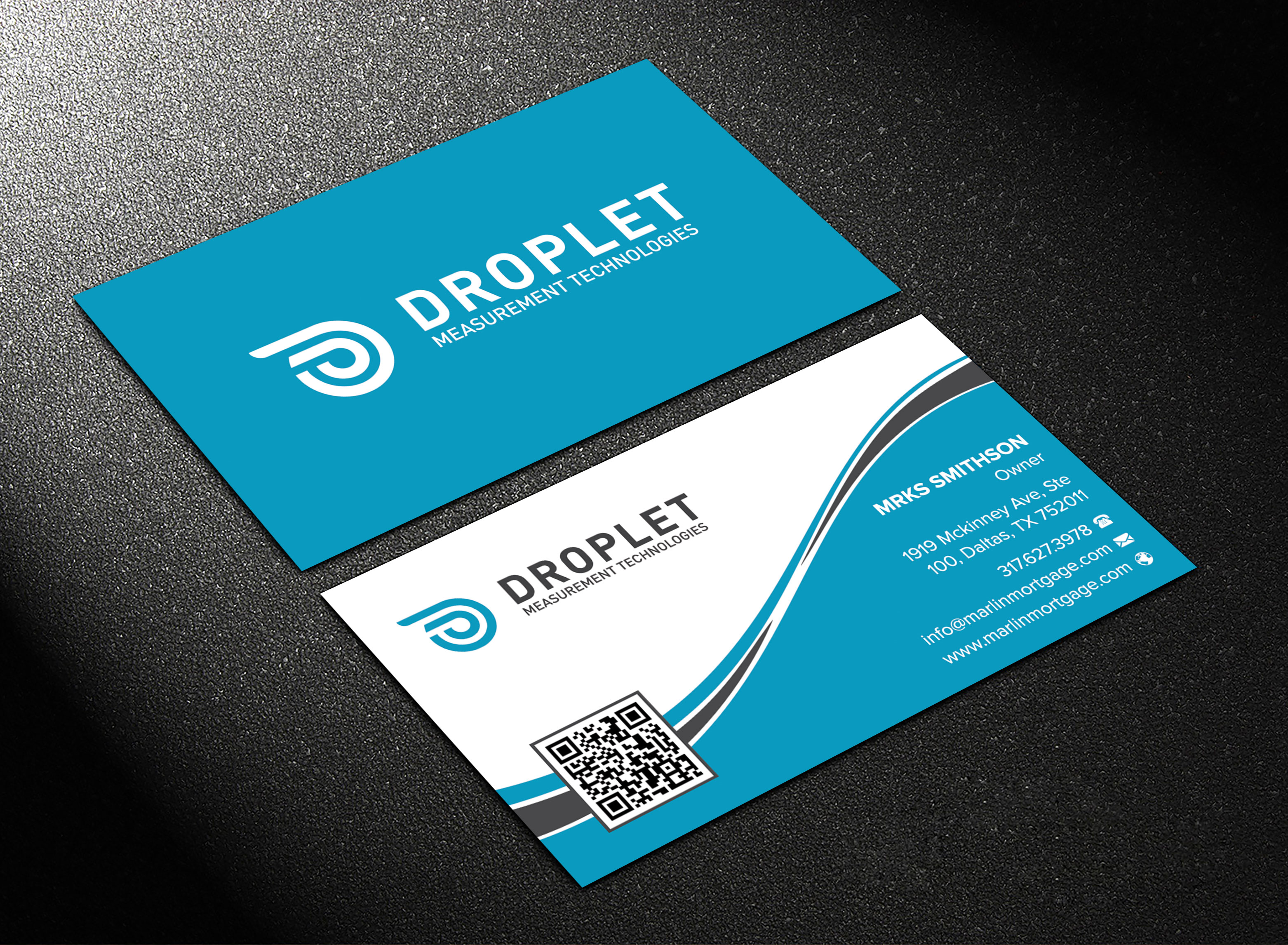 Business Card Design by sadikul islam for Droplet Measurement Technologies, LLC | Design #31992153