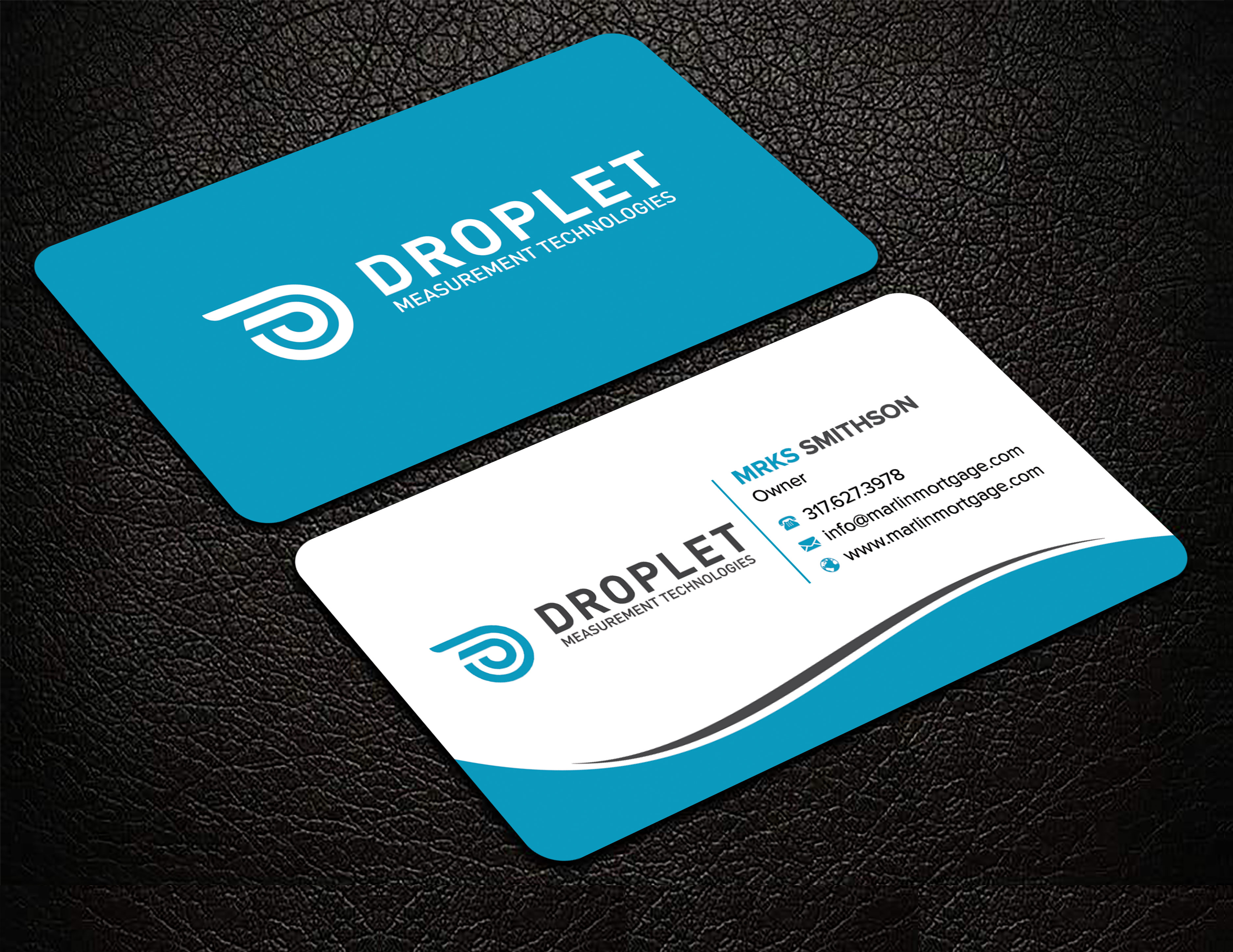 Business Card Design by sadikul islam for Droplet Measurement Technologies, LLC | Design #31999000