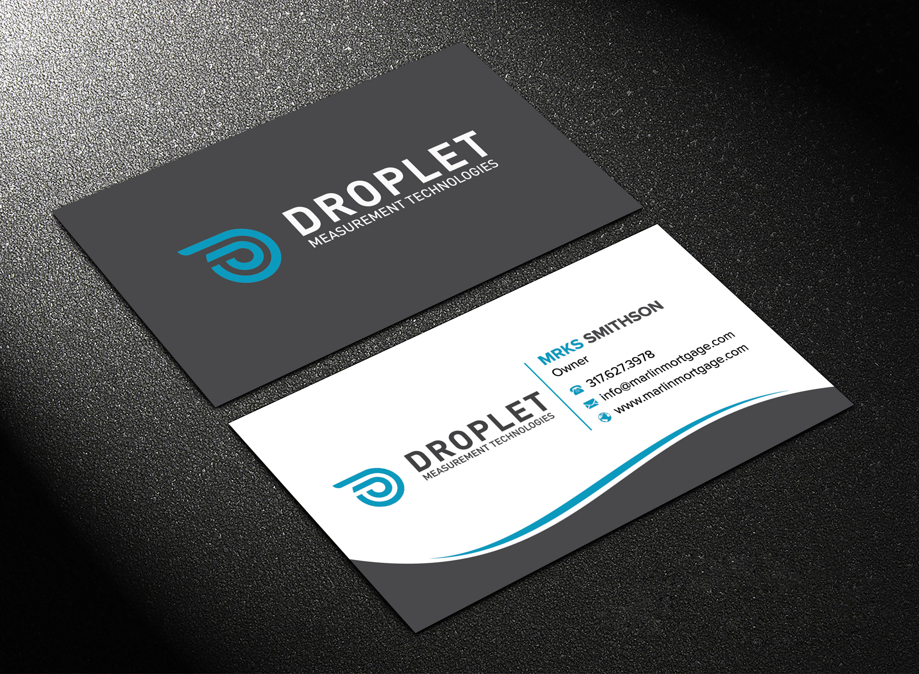 Business Card Design by sadikul islam for Droplet Measurement Technologies, LLC | Design #31999007