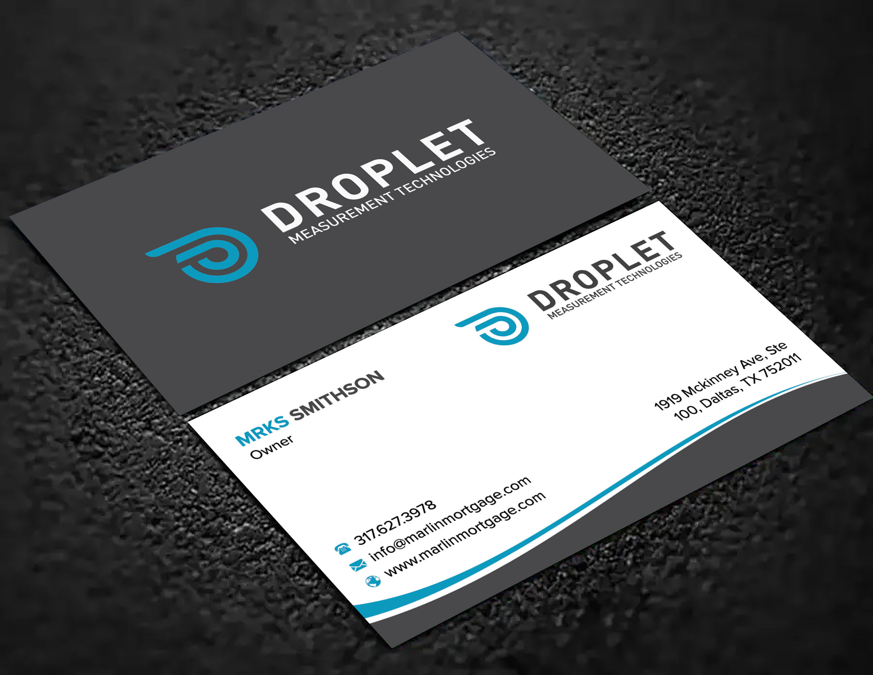 Business Card Design by sadikul islam for Droplet Measurement Technologies, LLC | Design #32034096