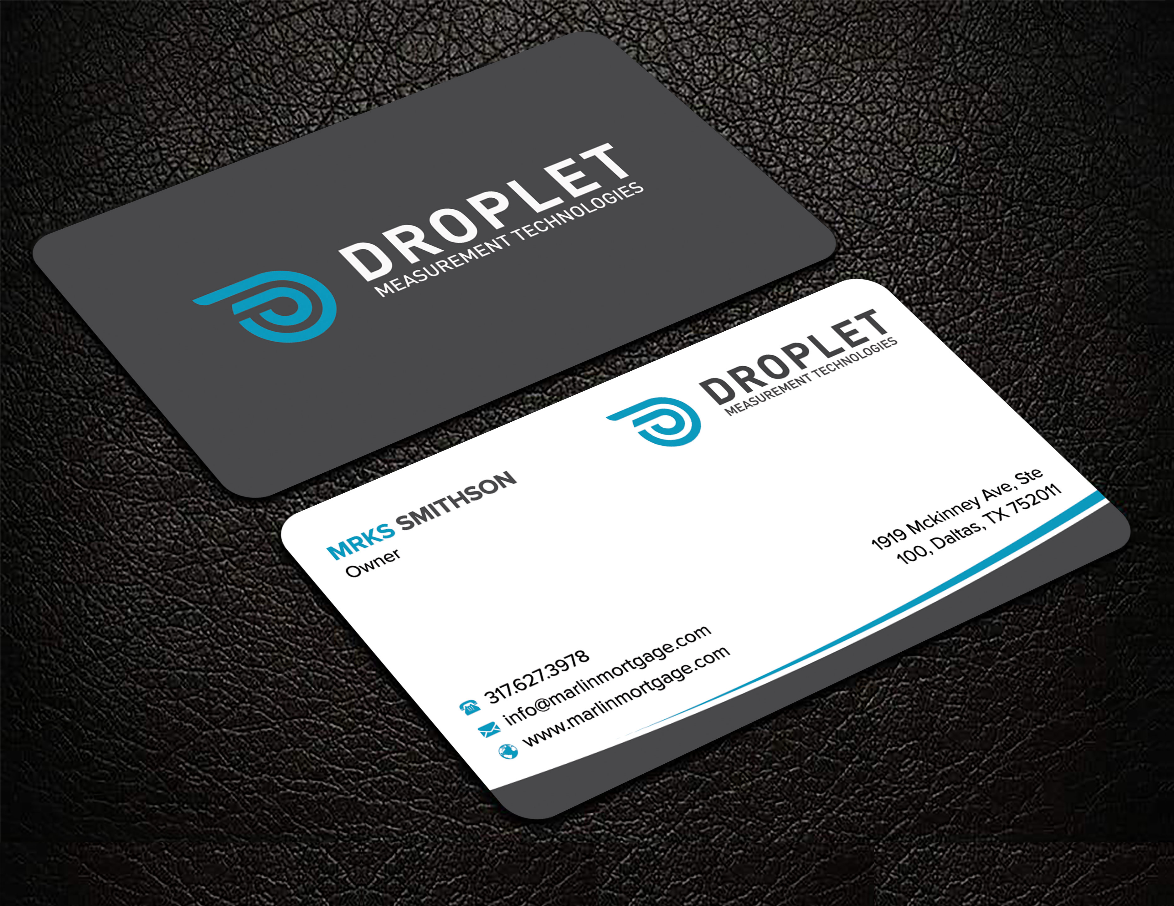Business Card Design by sadikul islam for Droplet Measurement Technologies, LLC | Design #32034099