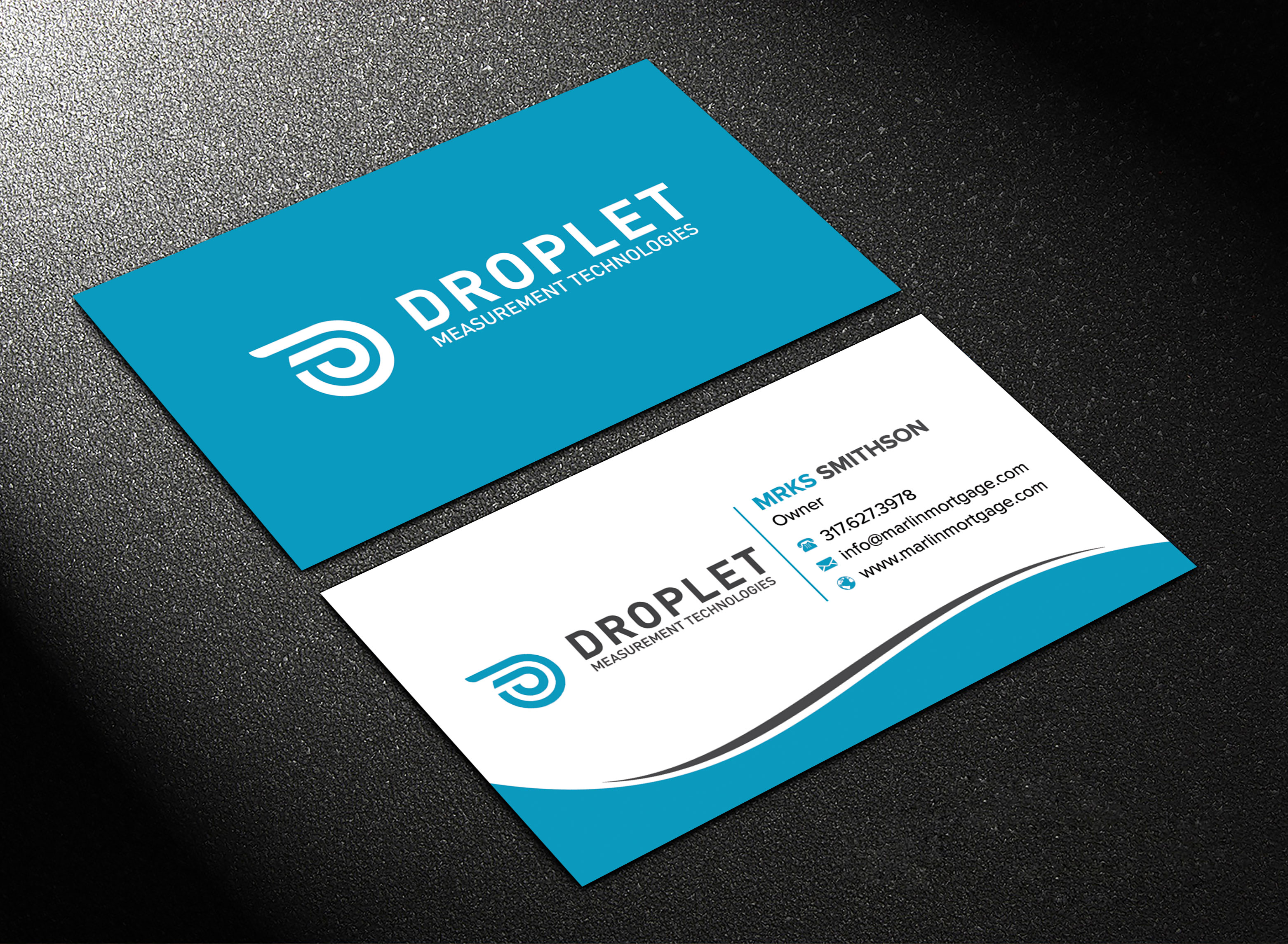 Business Card Design by sadikul islam for Droplet Measurement Technologies, LLC | Design #32034100