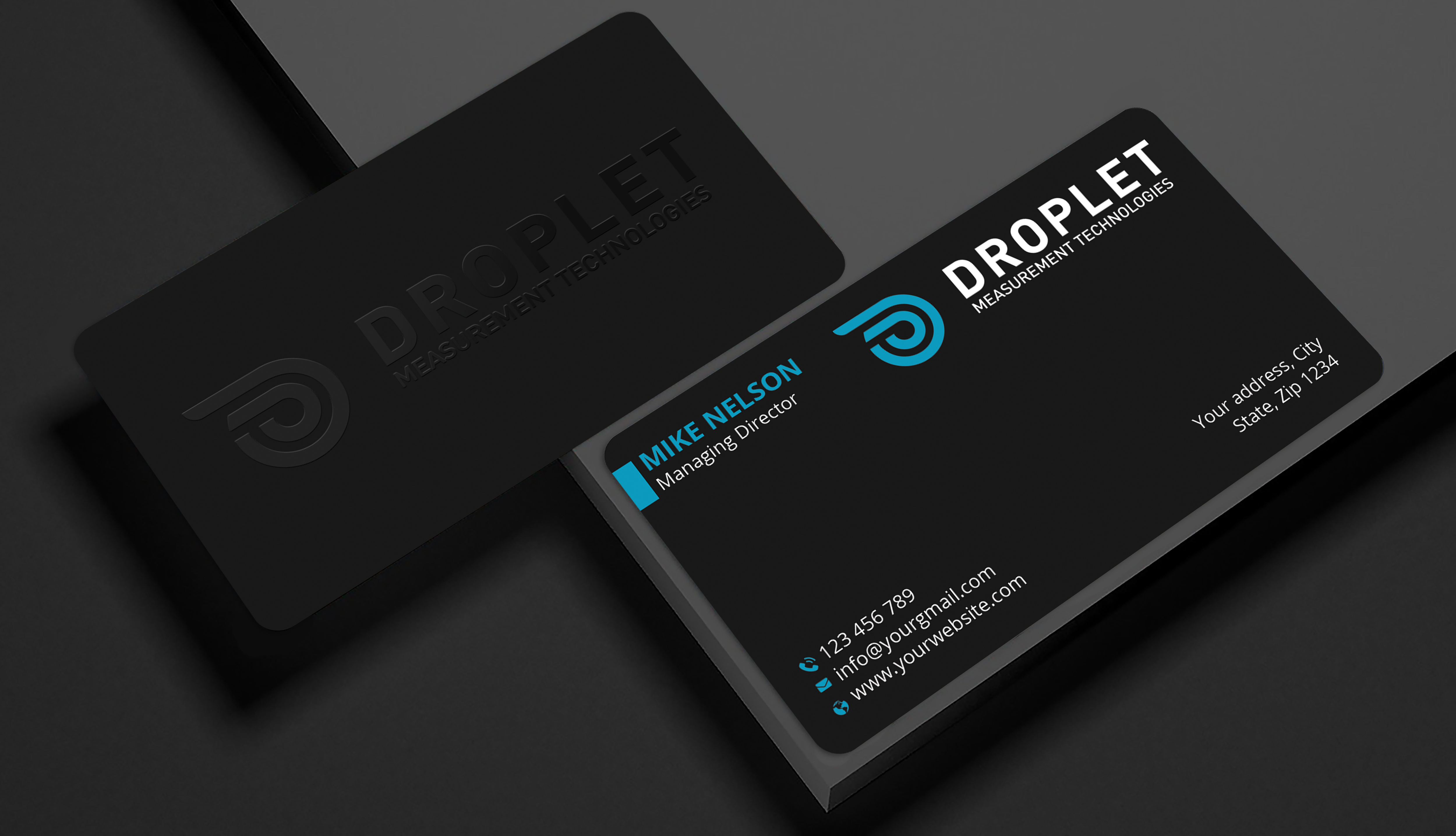 Visitenkarten-Design von Expert Bappy für Droplet Measurement Technologies, LLC | Design #31977754