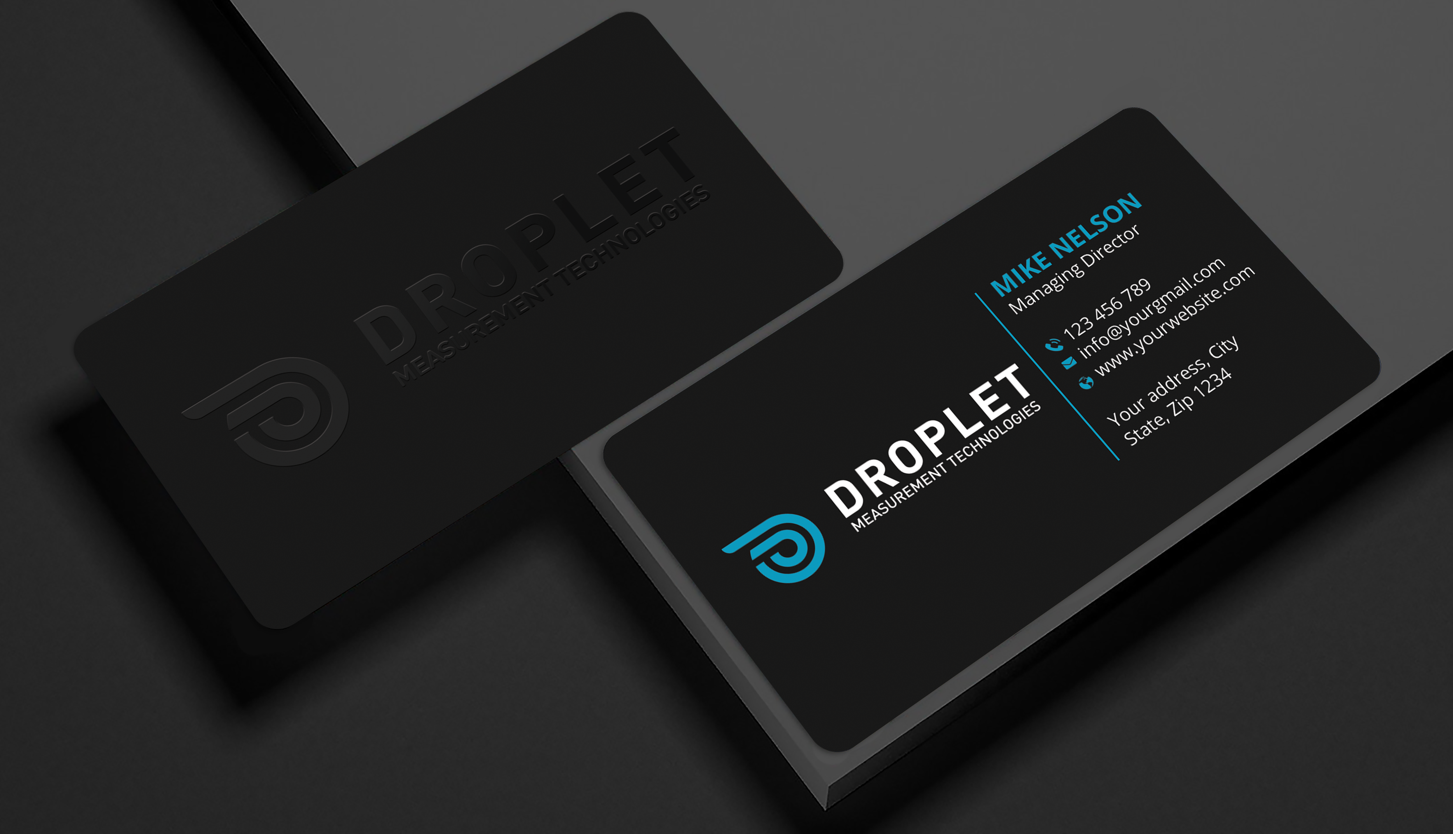 Visitenkarten-Design von Expert Bappy für Droplet Measurement Technologies, LLC | Design #31977806