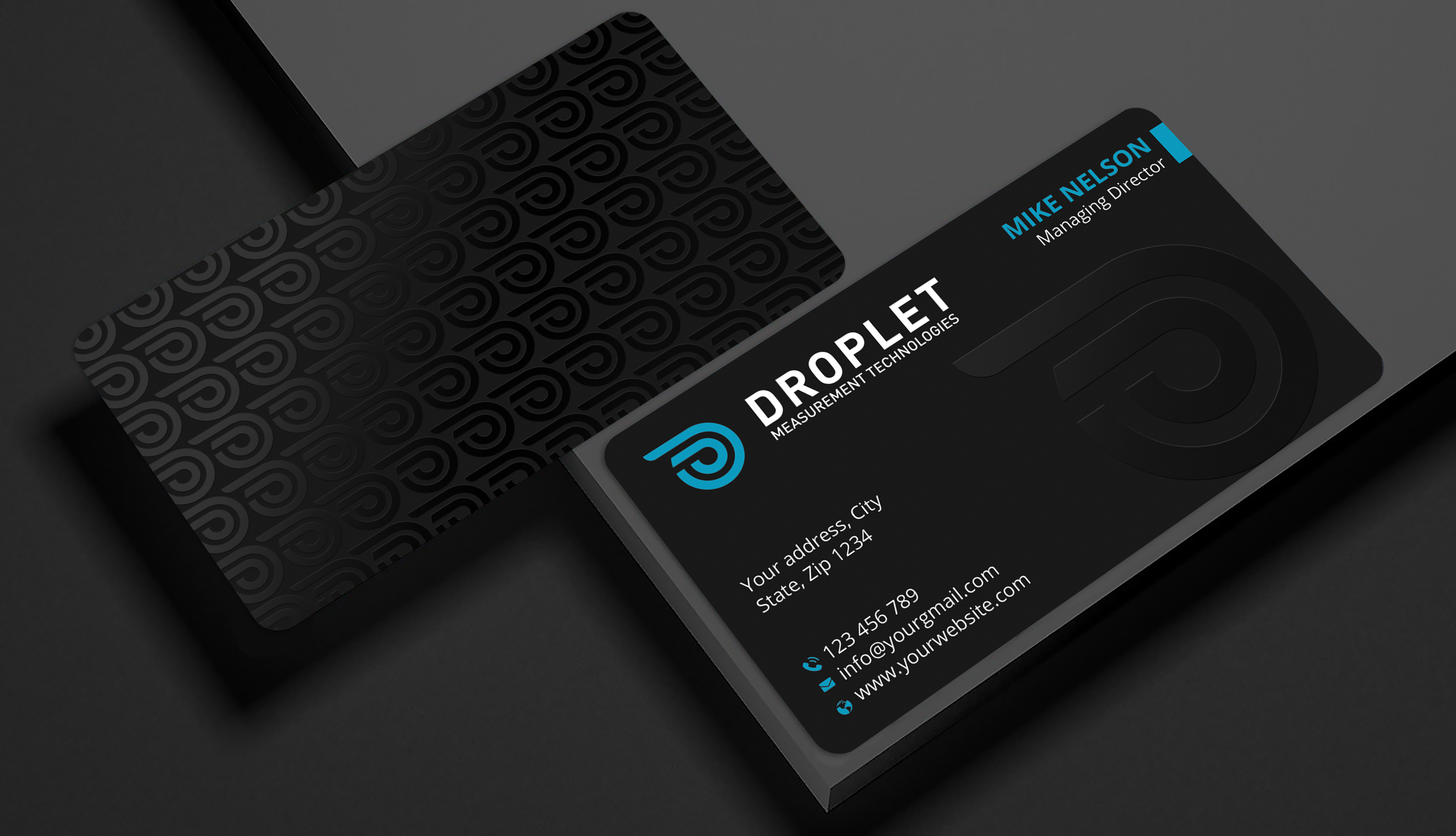 Visitenkarten-Design von Expert Bappy für Droplet Measurement Technologies, LLC | Design #31977871