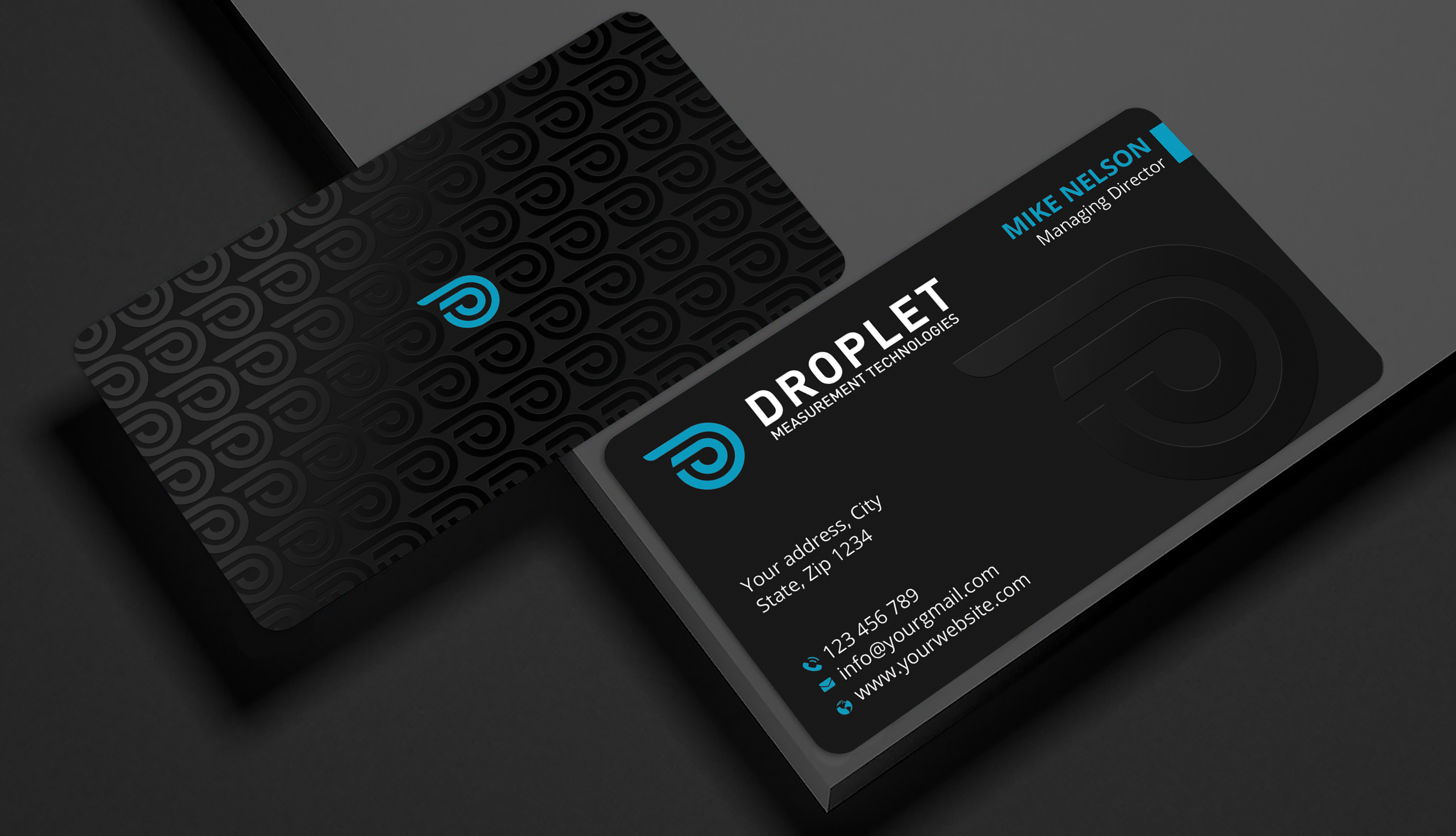 Visitenkarten-Design von Expert Bappy für Droplet Measurement Technologies, LLC | Design #31977872