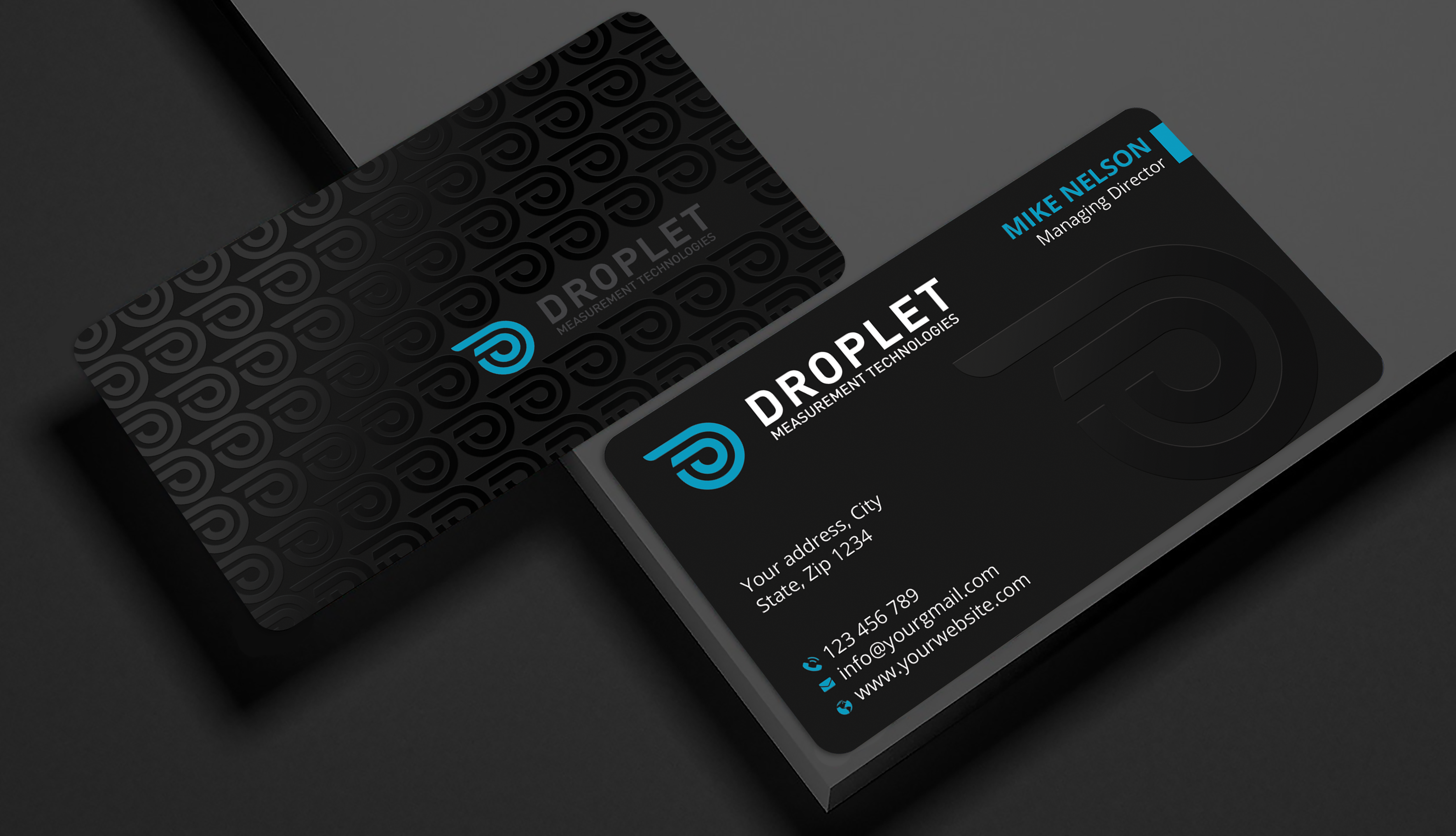 Visitenkarten-Design von Expert Bappy für Droplet Measurement Technologies, LLC | Design #31977874