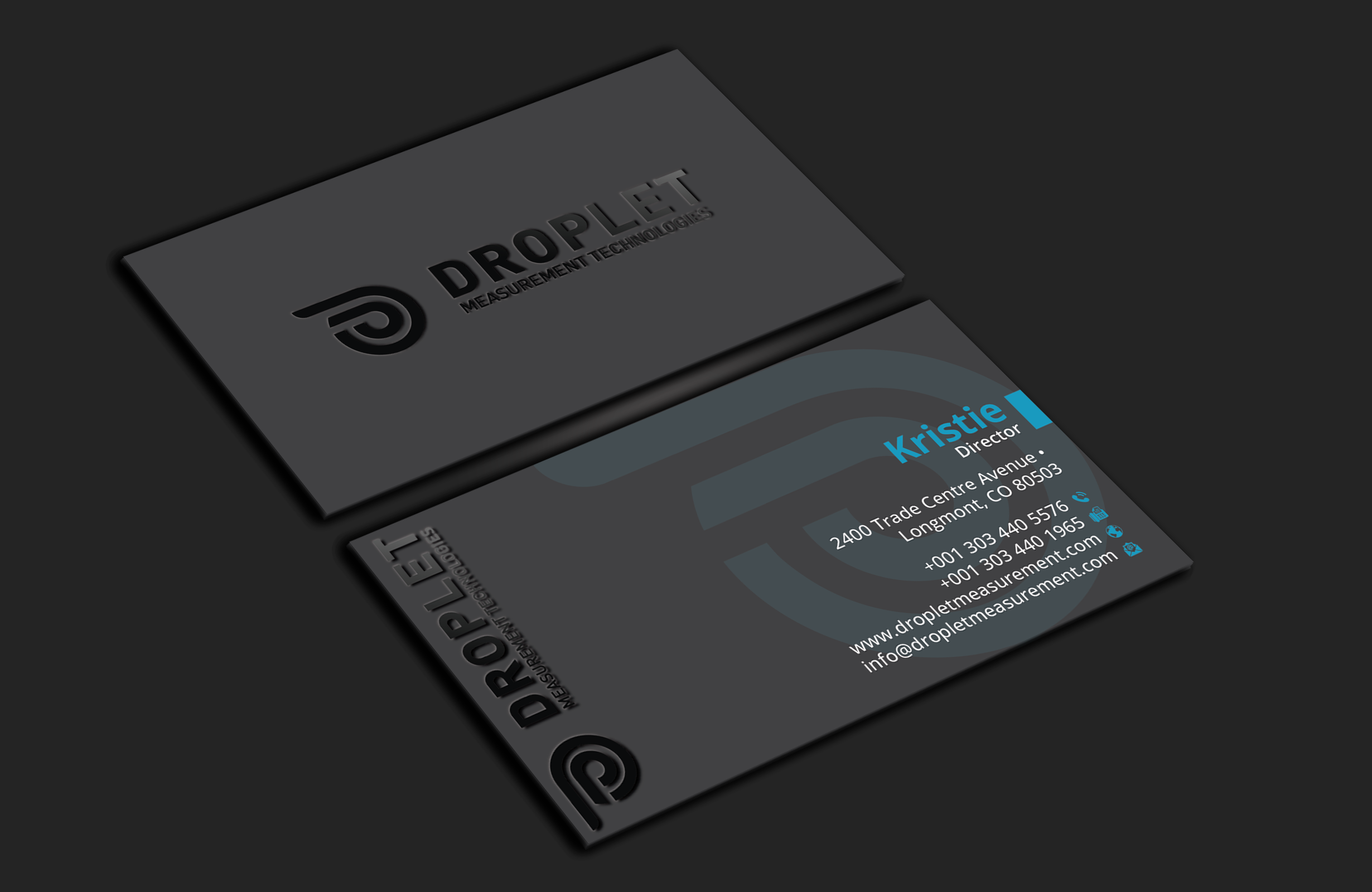 Business Card Design by DesignerShahadat for Droplet Measurement Technologies, LLC | Design #31988870