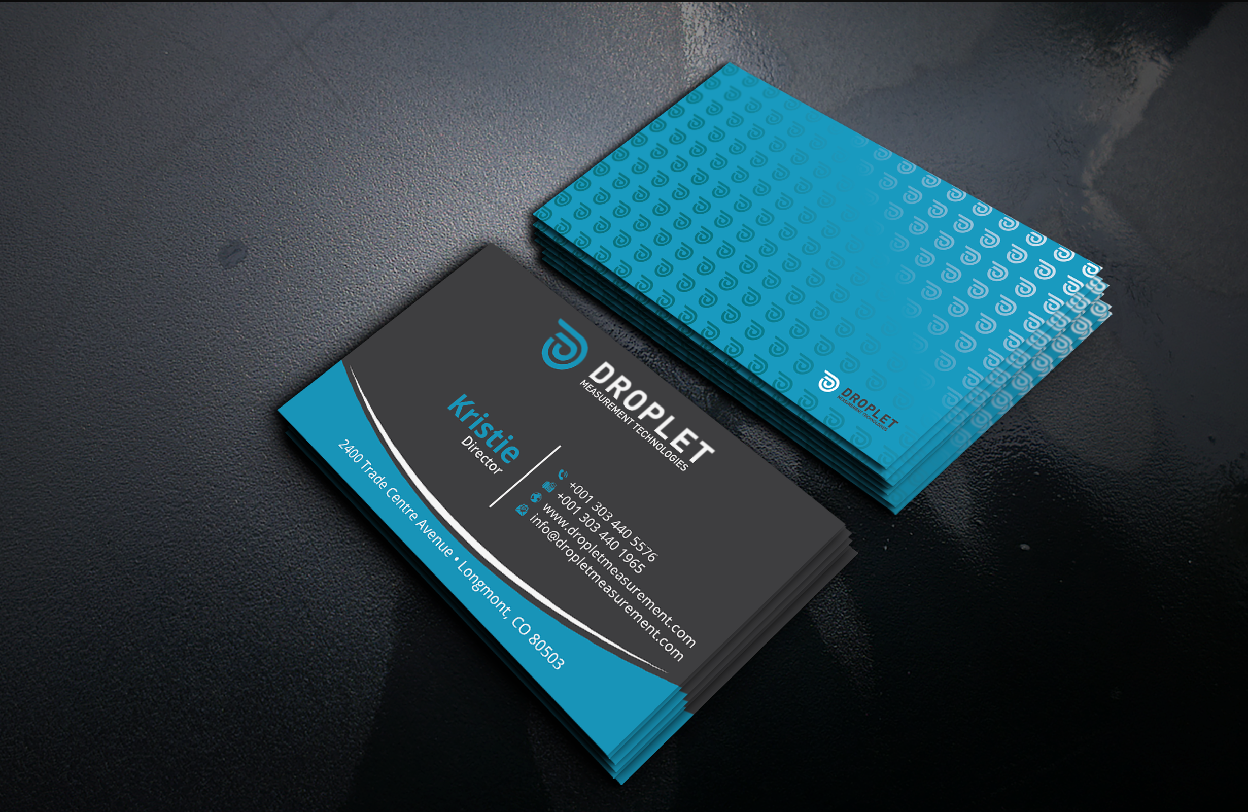 Business Card Design by DesignerShahadat for Droplet Measurement Technologies, LLC | Design #31991981