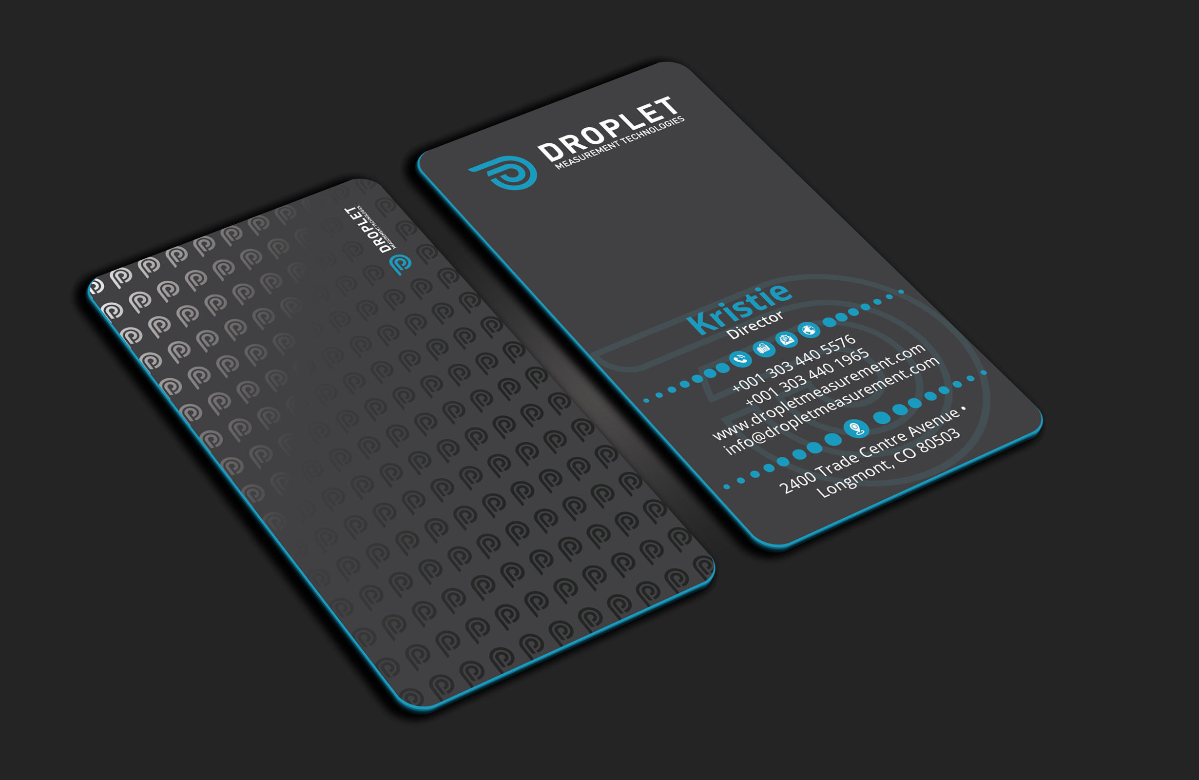 Business Card Design by DesignerShahadat for Droplet Measurement Technologies, LLC | Design #31997659