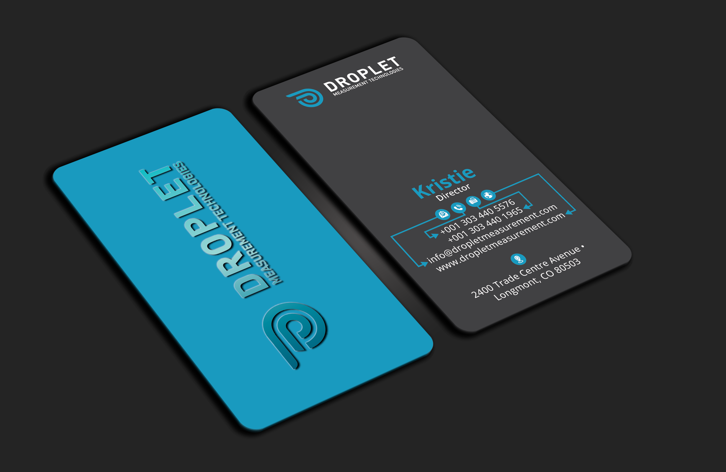Business Card Design by DesignerShahadat for Droplet Measurement Technologies, LLC | Design #31997662