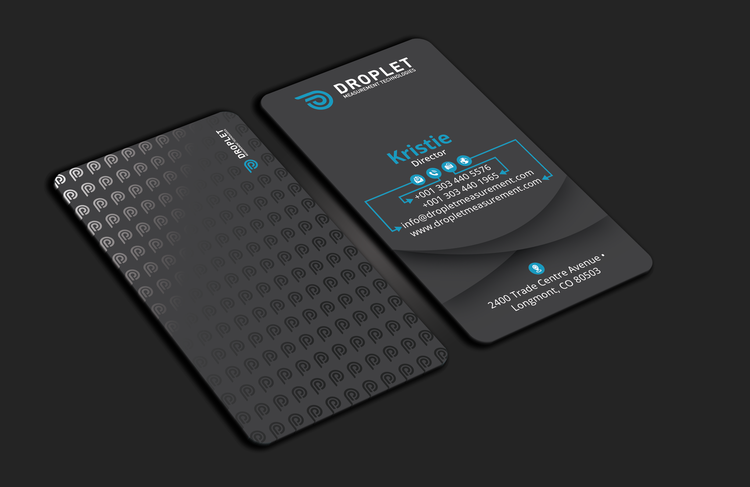 Business Card Design by DesignerShahadat for Droplet Measurement Technologies, LLC | Design #31997676