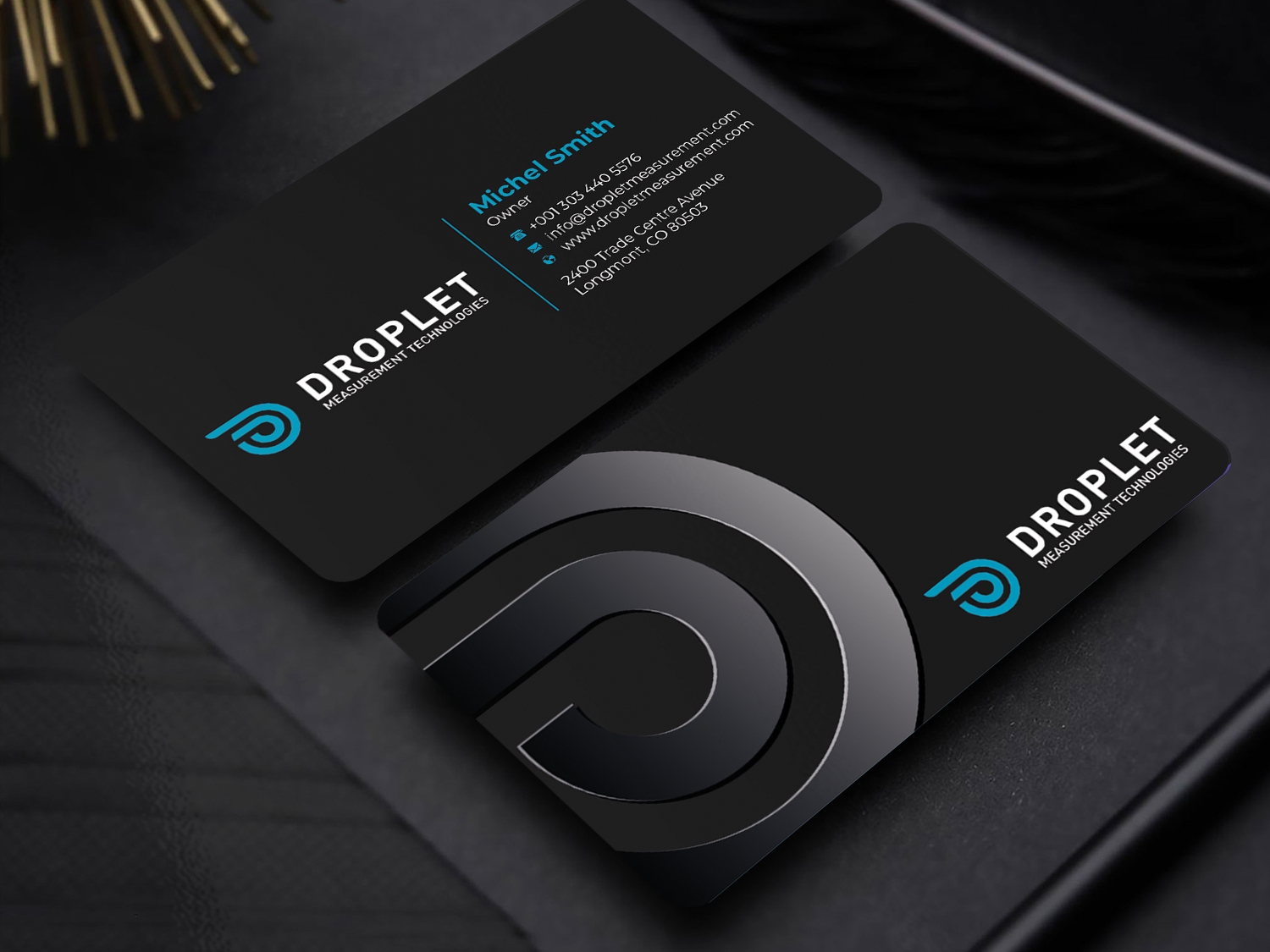 Business Card Design by Innovative Graphix for Droplet Measurement Technologies, LLC | Design #31977746