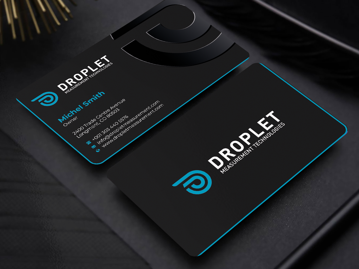 Business Card Design by Innovative Graphix for Droplet Measurement Technologies, LLC | Design #31977764
