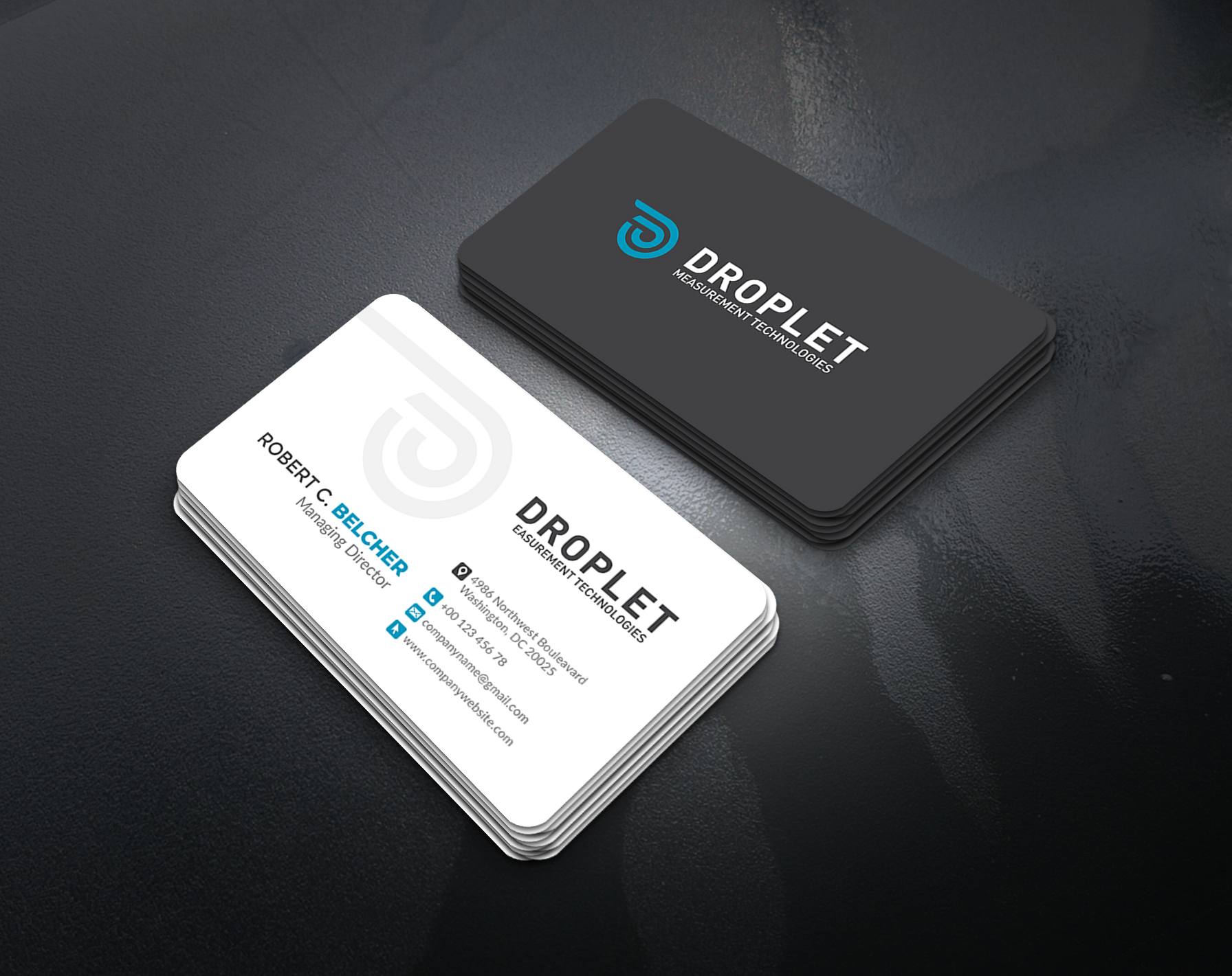 Business Card Design by artbitin for Droplet Measurement Technologies, LLC | Design #31981021