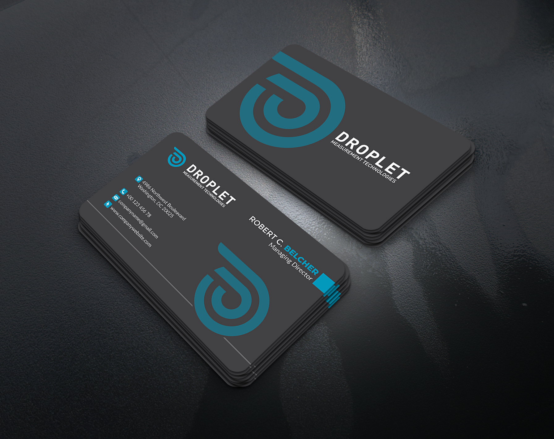 Business Card Design by artbitin for Droplet Measurement Technologies, LLC | Design #31981033