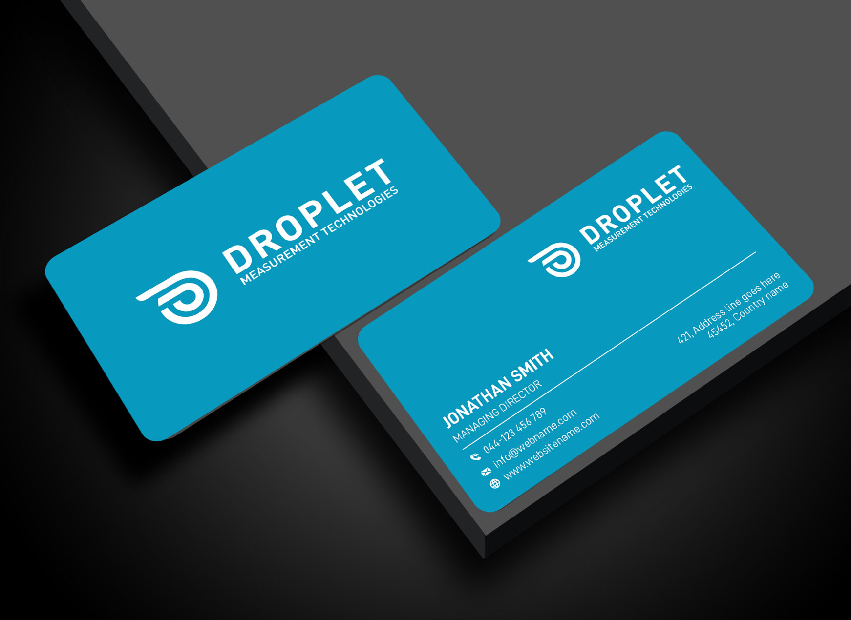 Business Card Design by spks for Droplet Measurement Technologies, LLC | Design #31981027