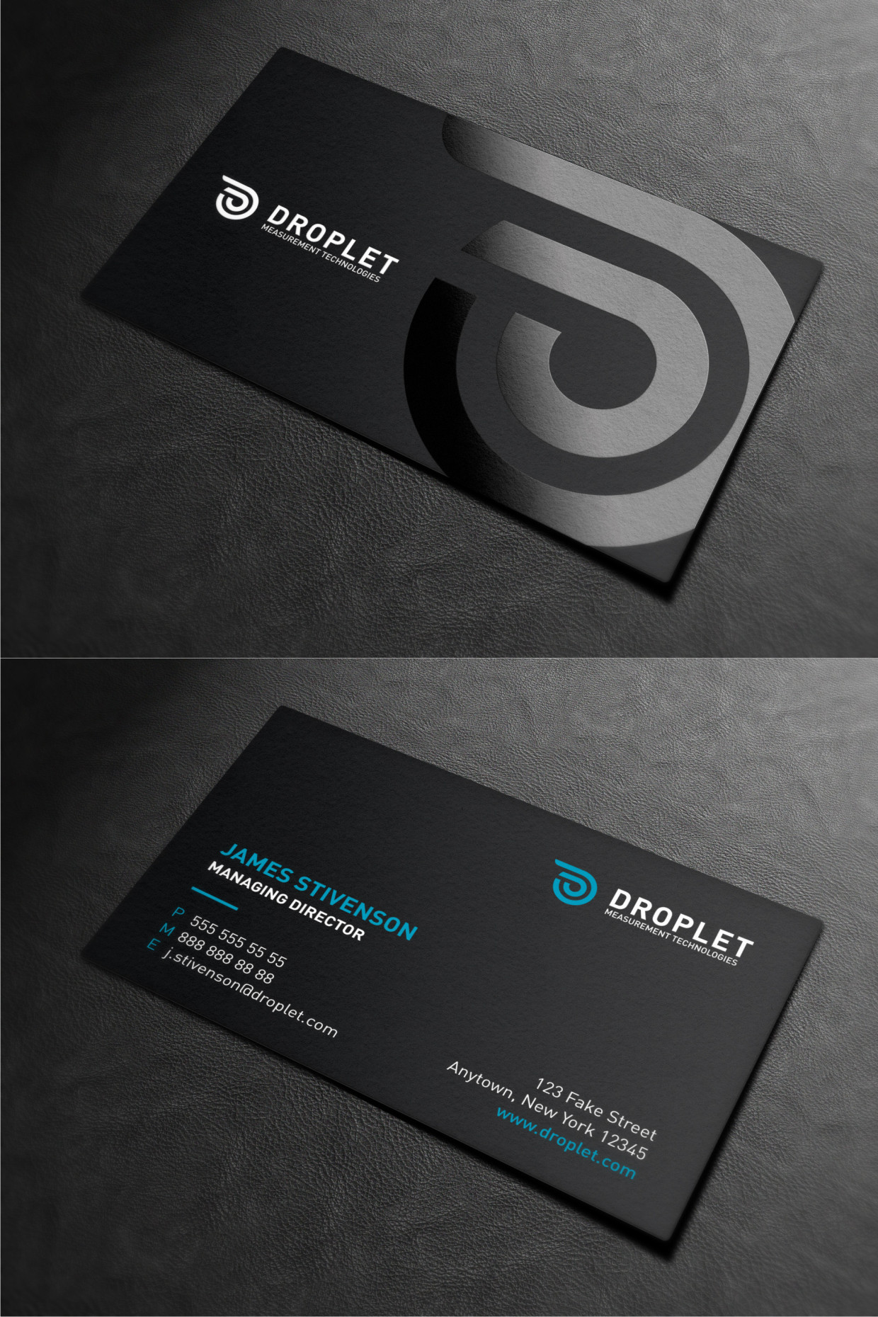 Business Card Design by Atvento Graphics for Droplet Measurement Technologies, LLC | Design: #31981507