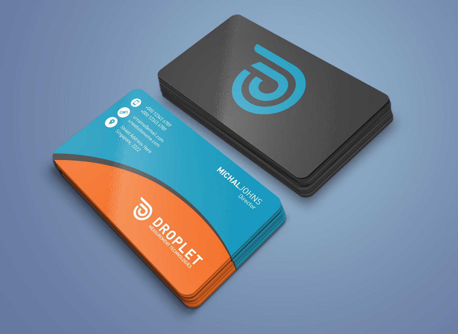 Business Card Design by creativeoutline for Droplet Measurement Technologies, LLC | Design #31977518