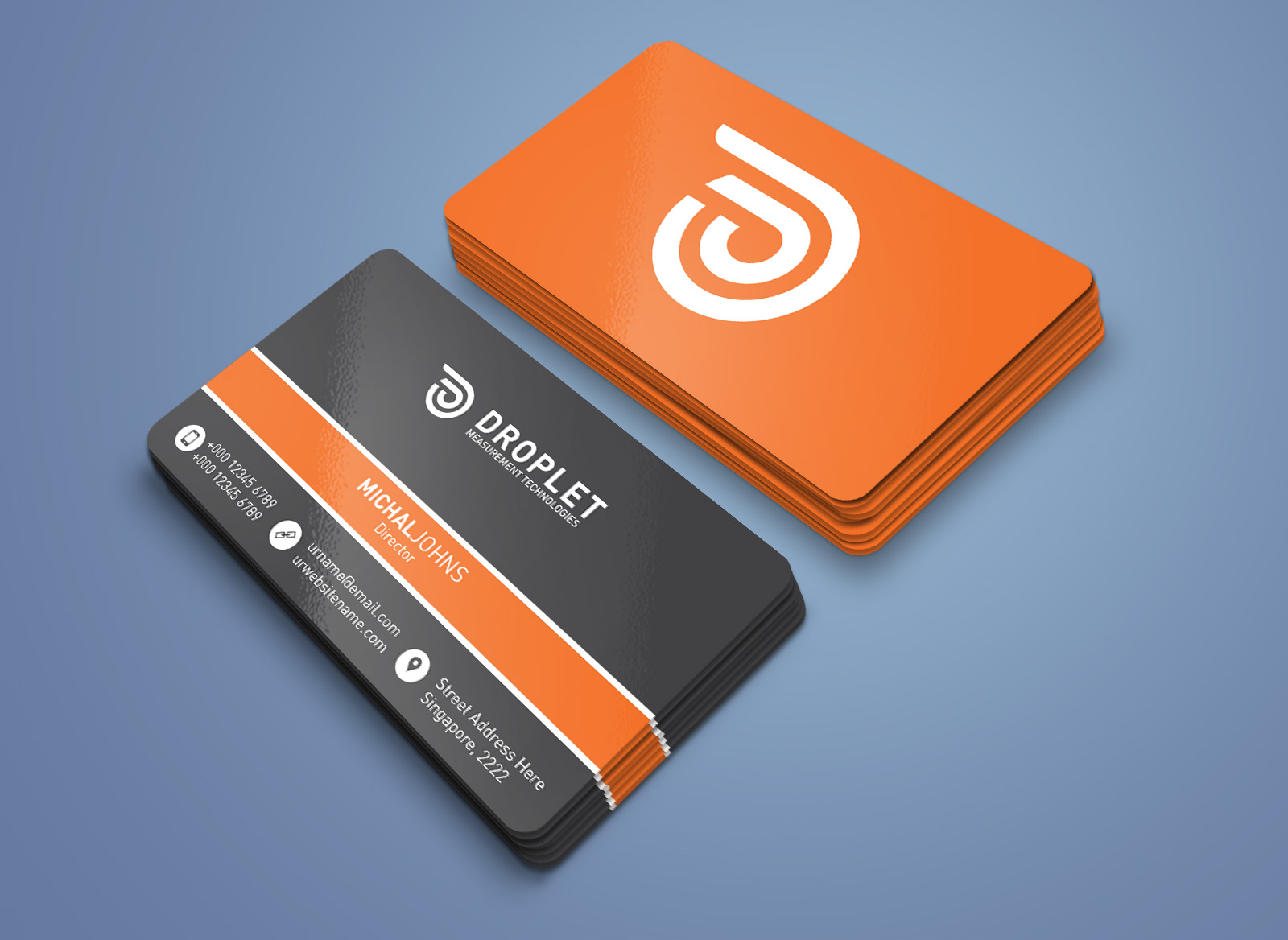 Business Card Design by creativeoutline for Droplet Measurement Technologies, LLC | Design #31977533