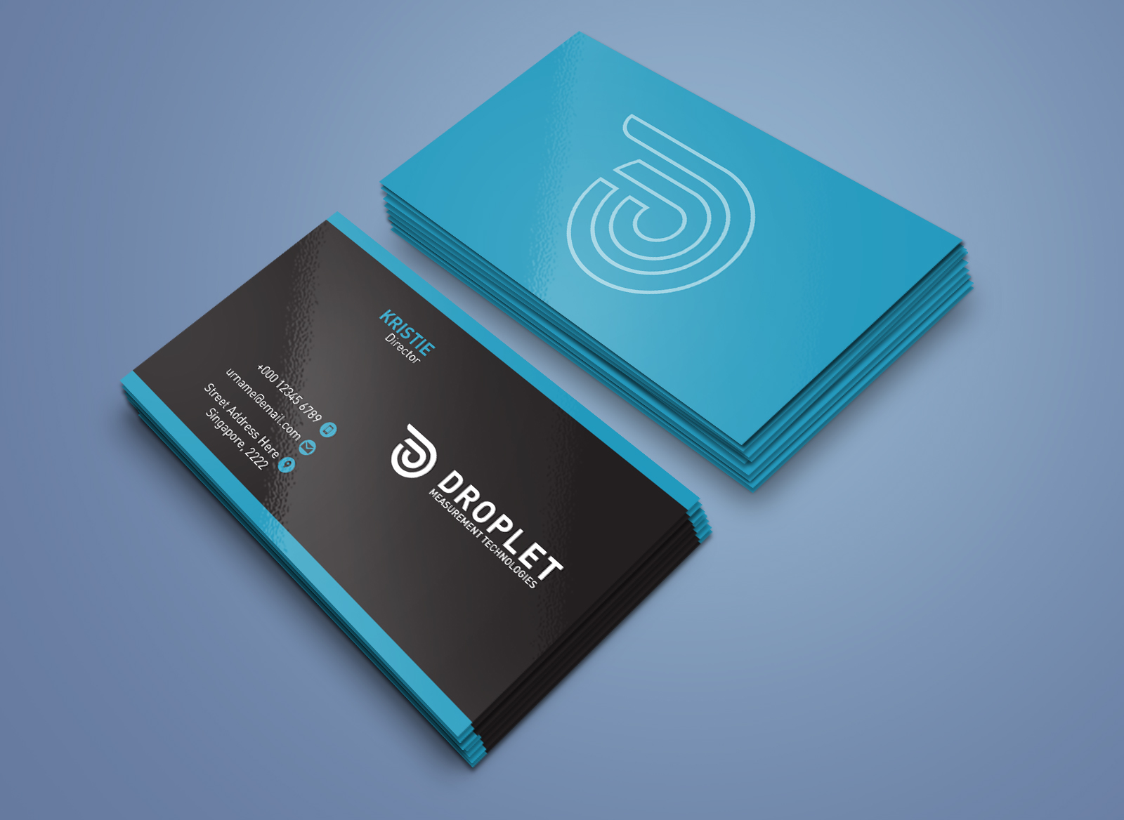 Business Card Design by creativeoutline for Droplet Measurement Technologies, LLC | Design #31981285