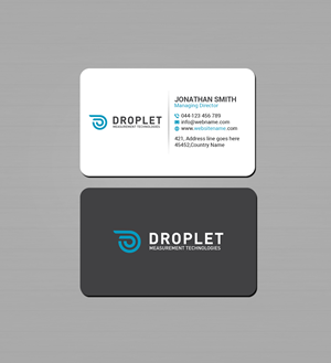 Business Card Design by Creations Box 2015 for Droplet Measurement Technologies, LLC | Design: #31980808