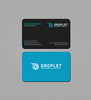 Business Card Design by Creations Box 2015 for Droplet Measurement Technologies, LLC | Design: #31980809