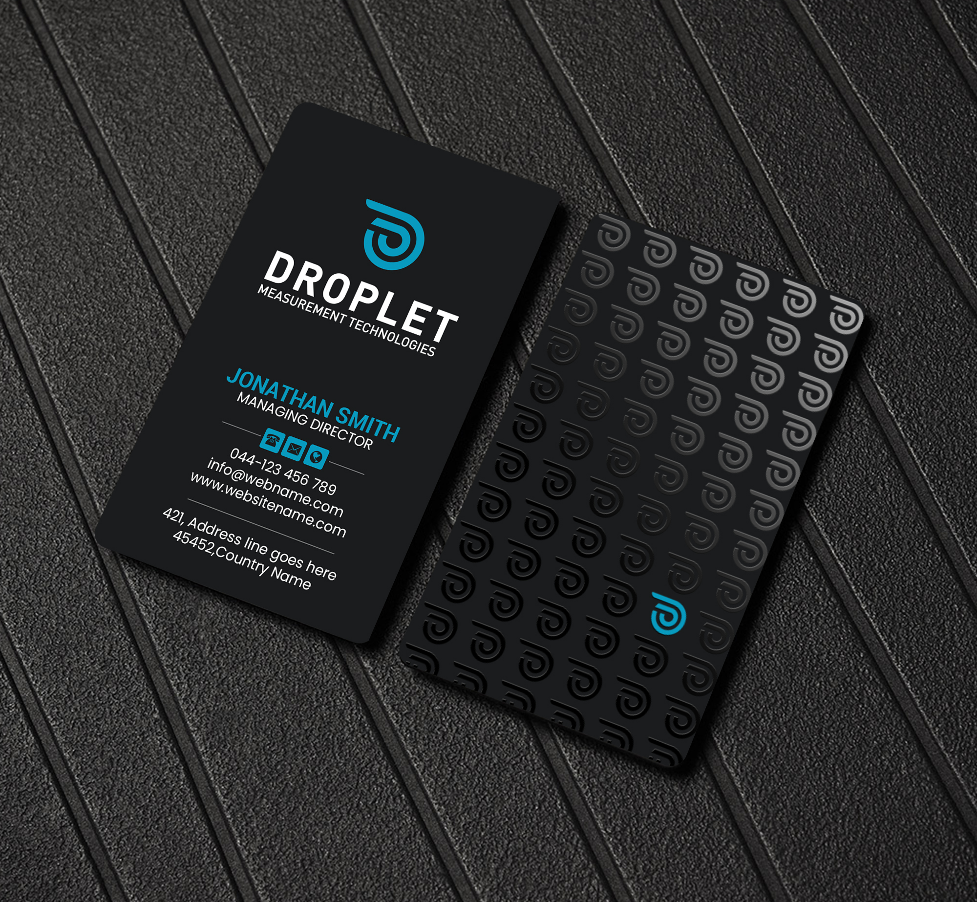 Business Card Design by Creations Box 2015 for Droplet Measurement Technologies, LLC | Design #31980826